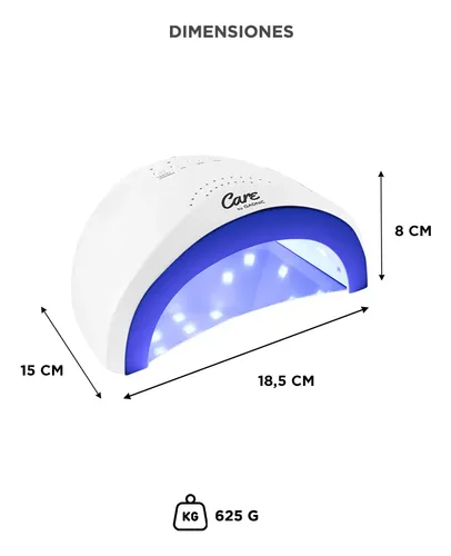 Cabina Para Uñas Gadnic Uv Profesional Sensor Automatico