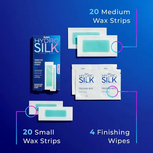 Schick Hydro Silk Tiras Depilación Dirigidas