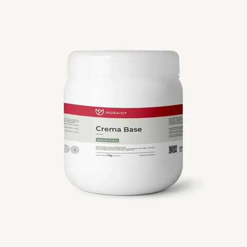 Crema Base Neutra 100% Natural 1 Kg – Rosaint Profesional