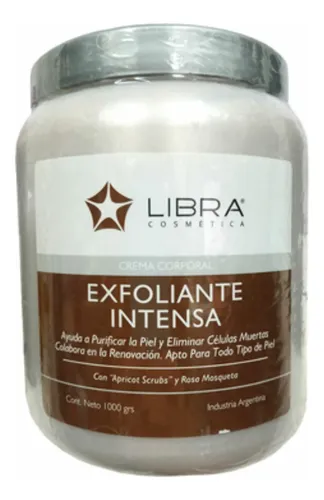 Libra Crema Corporal Exfoliante Intensa 1kg X 2 U