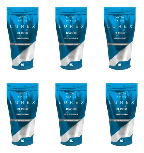 6 Polvo Decolorante Nov Lurex X 690gr C/u