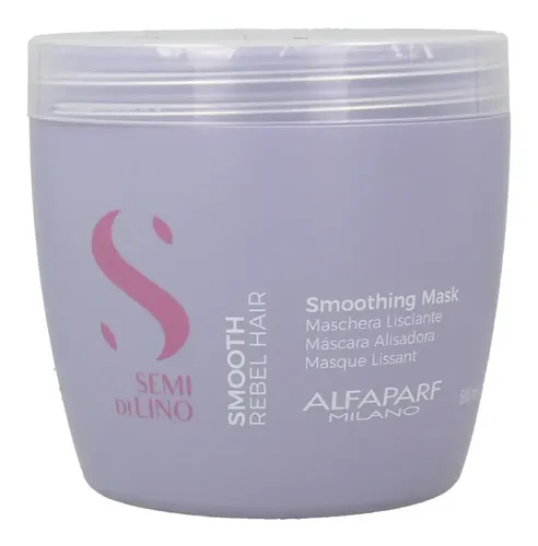 Mascara Anti-frizz Alfaparf Semi Di Lino Smoothing 500ml
