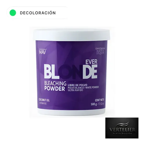 Polvo Decolorante Profesional Mav Ever Blonde Instaplex 500g