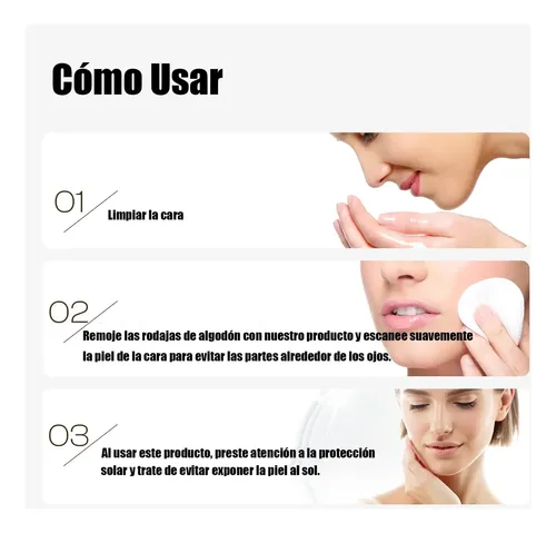Tónico Facial Ácido Glicólico 7% Exfoliante 100ml