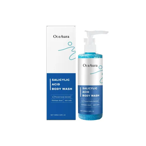 B.gel De Baño Exfoliante Con Ácido Salicílico Oceaura, Limpi