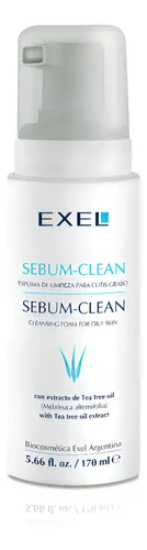 Limpieza Facial Espuma Limpiadora Sebum Cutis Graso Exel