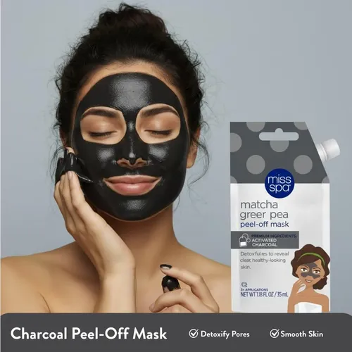 Mascarillas Miss Spa Trio Vitamina C Y Detox Con Carbón Y