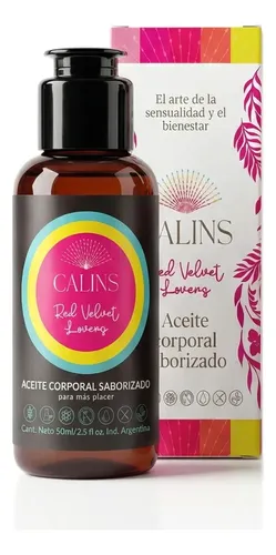 Aceite Lubricante Saborizado Calins Red Velvet Lovers 50 Ml