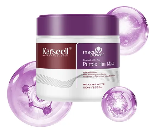 Xxmascarilla Karseell Purple De 100 Ml Para Cabello Rubio Pr
