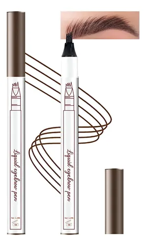 Lápiz De Cejas Bingbrush 4 Puntos Impermeable Color