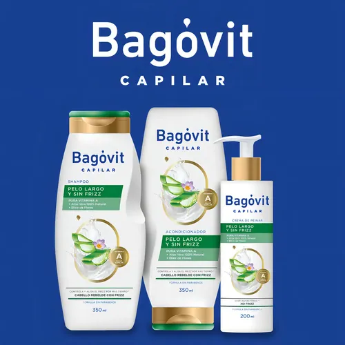 Bagovit Acondicionador Pelo Largo Y Sin Frizz 350 Ml