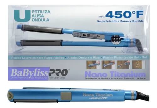 Babylisspro Nano Titanium 1 U Styler Color Azul