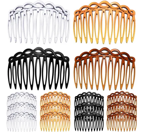 16 Accesorios Para Cabello De Mujer Peinetas Laterales