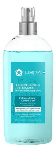 Locion Tonica Hidratante Libra Cosmetica X 250ml