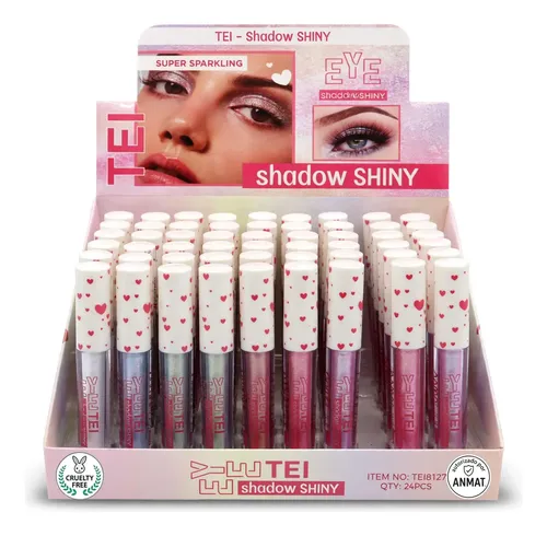 X6 Pack Sombra Líquida Shadow Shiny Brillante Glitter New Pr