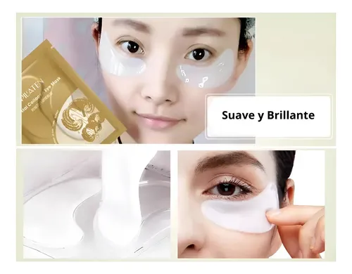 Mascarilla De Colageno Párpados Ojos Ojeras Pilaten X3