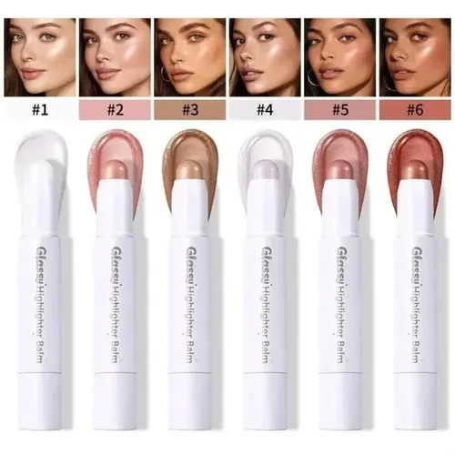 Lápiz Highlighter Glassy Textura Suave Para Piel Perfecta
