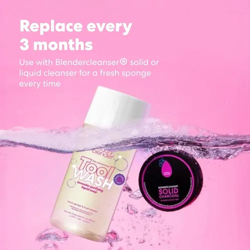 Esponja Maquillaje Beautyblender 2p Rosa Y Negra