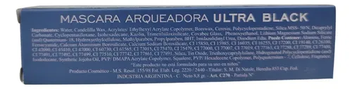 Máscara de Pestañas Hipoalergénica Ultra Negra Cosmética Científica