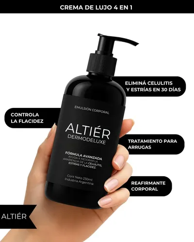 Crema Corporal Altiér Anti-celulitis Piernas Relajadas 230ml Neutra
