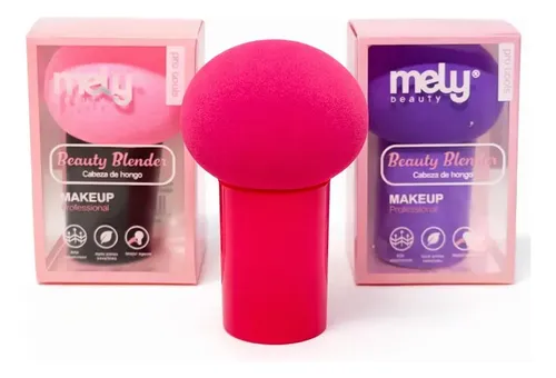 Mely Beauty Blender Mango De Plastico Esponja Maquillaje