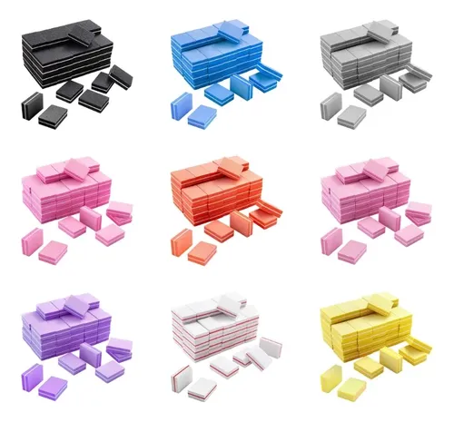 50 Bloques Pulidores De Uñas Para Pulir Y Dar Forma Al