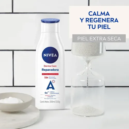 Crema Corporal Hipoalergénica Nivea Derma Care 250 Ml