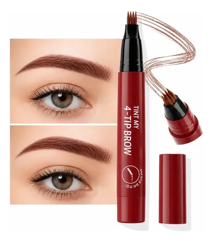 marcador microblanding para cejas Regina Perfilado Microblading Eyebrow Perfilado Efecto Pelitos 04 x unidad de 0.7 g color marrón rojizo 03
