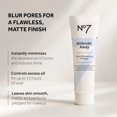 No7 Primer Facial Minimiza Poros Y Control Brillo 30 Ml