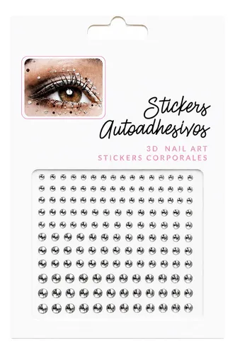 X10 Unid Strass Gemas Autoadhesivas Para Cuerpo Cara Eventos