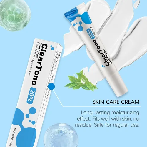 Crema Facial Para Acné Con 20% De Ácido Azelaico, Sérum De Á