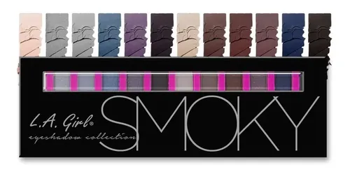 Paleta Sombras De Ojos La Girl Nudes, Smoky, Neon, Ultra