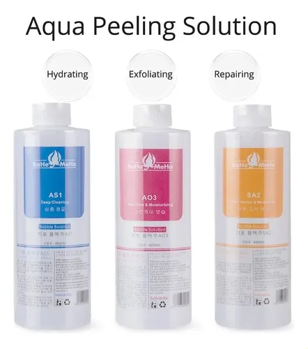Solución Exfoliante Aqua Peeling 400 Ml Con 3 Dermoabrasión
