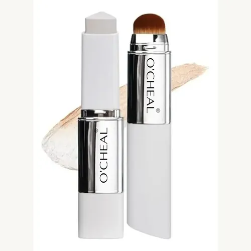 Base De Maquillaje Coreana Viral Barra con Brocha Ocheal con Protector Solar
