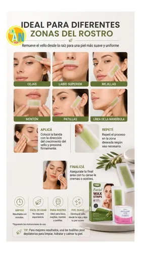 Cera Facial X30 + 3 Mascarillas Puntos Negros Kit Depilacion