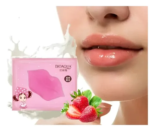 Mascarilla Para Labios Con Colágeno Hidratante Antiage X10