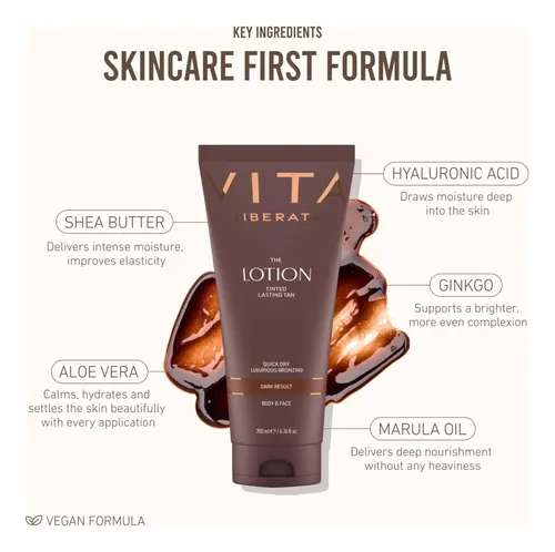 Loción Autobronceadora Vita Liberata Gradual Dark 200ml