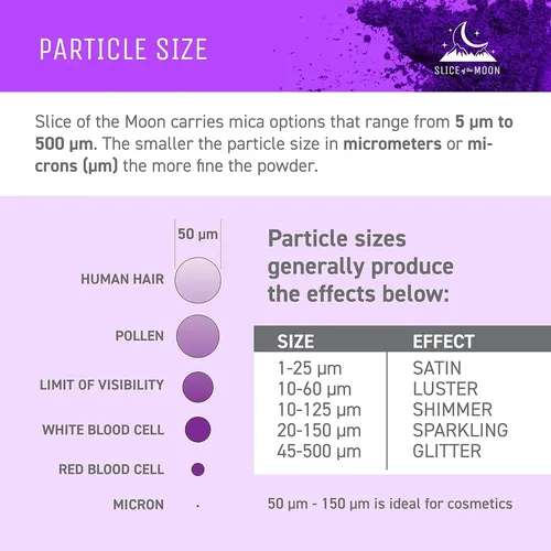 Polvo Mica Rojo Perla 25g Para Cosmética Y Arte