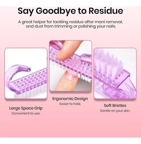 Kit Removedor De Esmalte En Gel Beetles 450 Toallitas 10