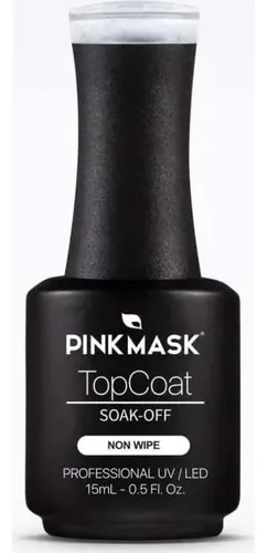 Top Coat Glitter Pink Mask 15 Ml