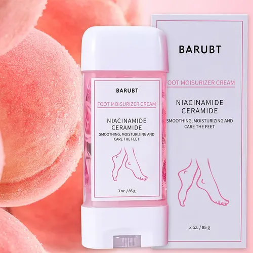 Crema Hidratante Para Pies Barubt Niacinamida 85g Peach