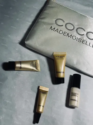 Kit Cuidado Facial Sublimage Chanel Con Portacosmeticos