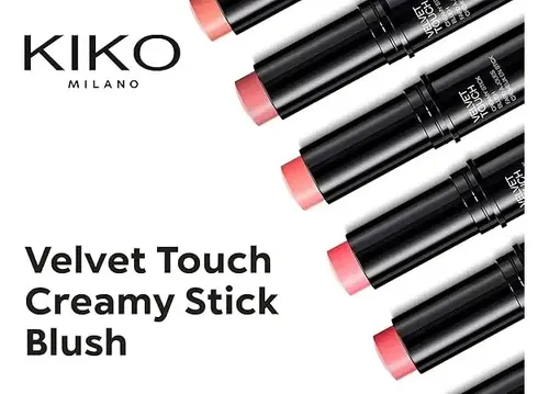 Blush Kiko Milano Velvet Touch Stick color 07, rosa natural