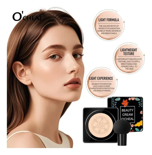 Base Cushion Ocheal Bb Cream Corrector Larga Duración