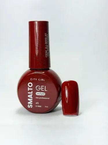 Esmalte De Uñas Profesional City Girl Smalto 7ml N45