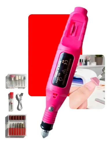 Lijadora Eléctrica Bahrein Profesional Rosa Portátil For