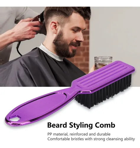 Cepillo For Barba Y Cabello, Cerdas De Nailon, Suave,