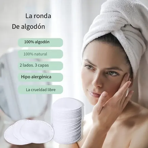 Almohadillas Cosméticas Desechables Engrosadas