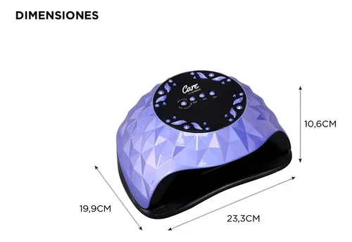 Cabina Para Uñas Gadnic Temporizador Alta Potencia Uv Led