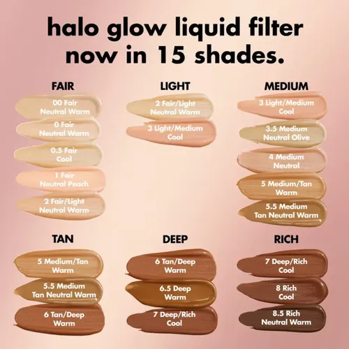 Base Liquida Halo Glow Liquid Filter De Elf